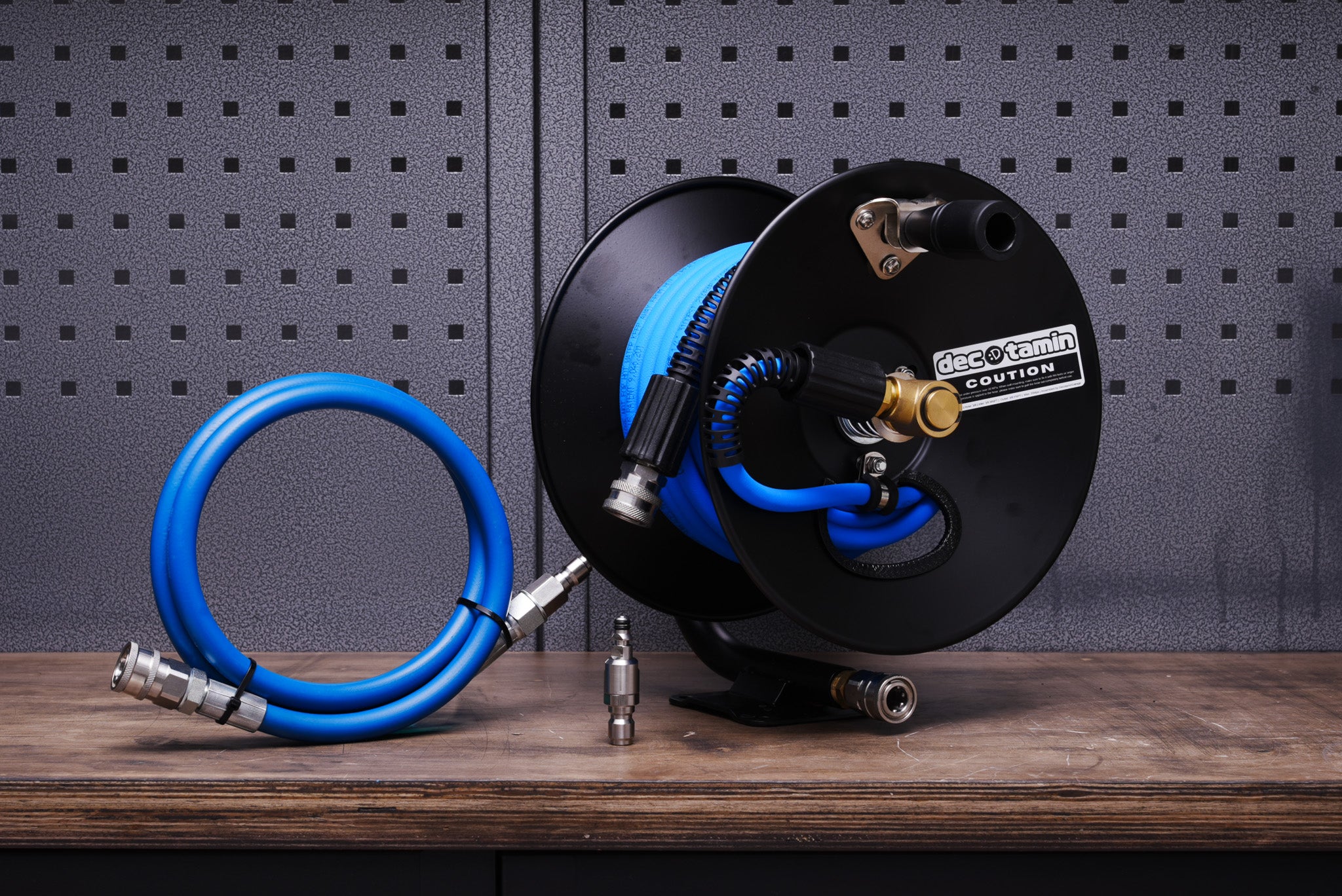 UberFlexホース スチールドラムリールキット 15m ケルヒャーコネクタ