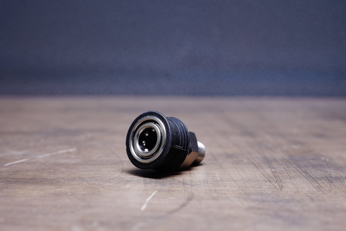 1/4 クイックカプラー コンフォートグリップ ブラック NPTオスネジ 海外/米国規格