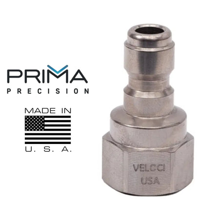 Veloci/MTM hydro PRIMA 1/4 クイックプラグ NPT メスネジ 56.0079