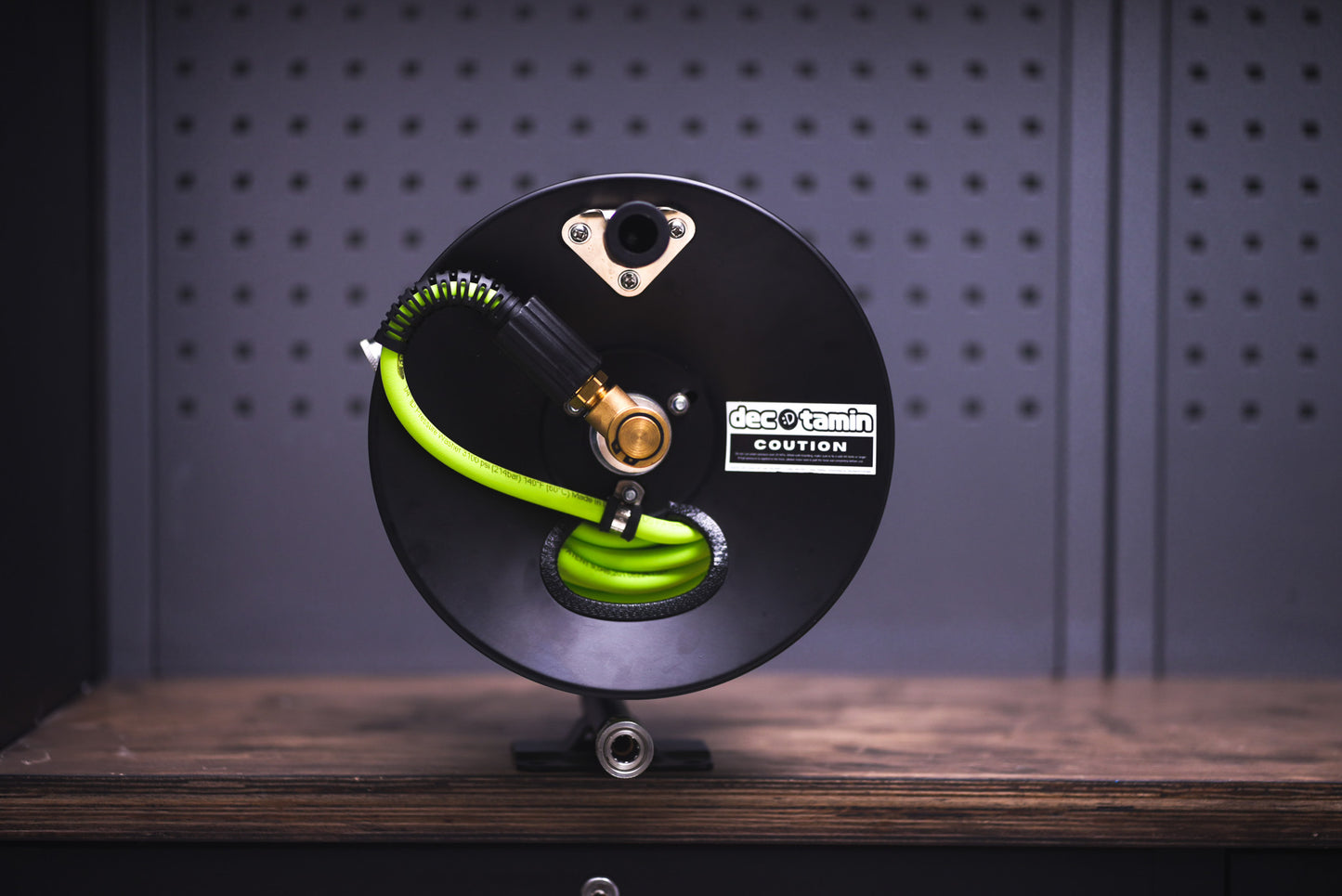 Flexzillaホース スチールドラムリールキット 15m ケルヒャーコネクタ付き