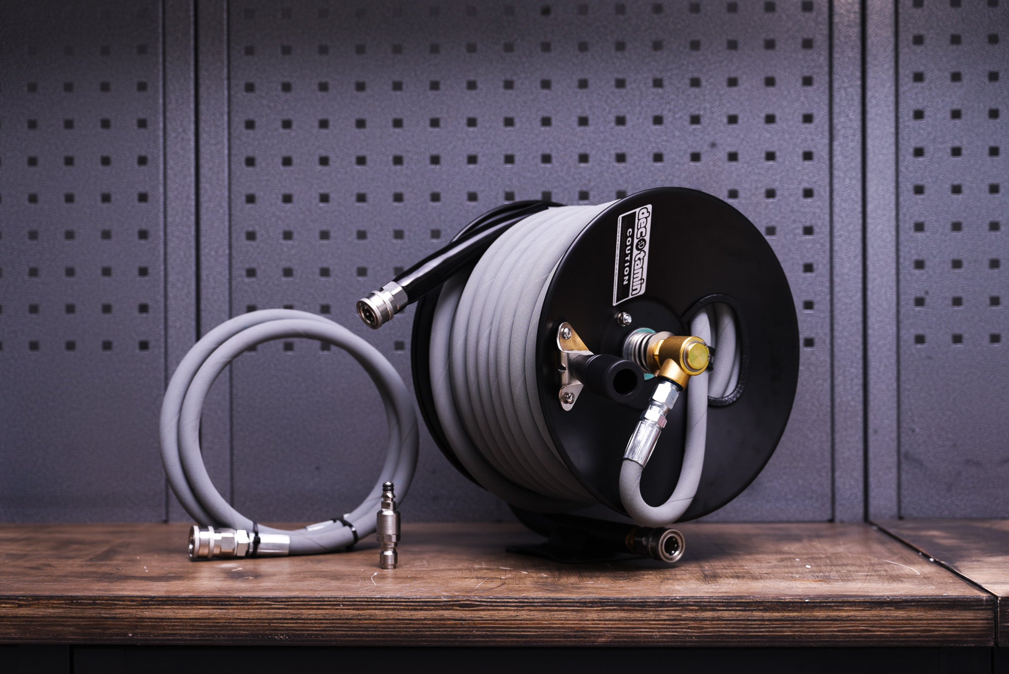L*S様 グレーホース スチールドラムリールキット 15m HEAVY DUTYグレーホース スチールドラムリールキット 22m ケルヒャー