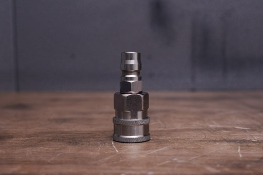 変換コネクタ 海外3/8 クイックカプラー to 国内3/8 クイックプラグ