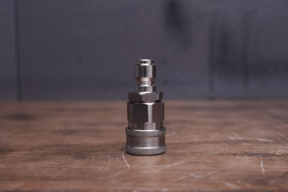 変換コネクタ 海外3/8 クイックカプラー to 海外3/8 クイックプラグ