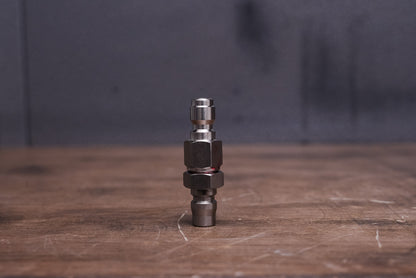 変換コネクタ 海外1/4 クイックプラグ to 国内1/4 クイックプラグ