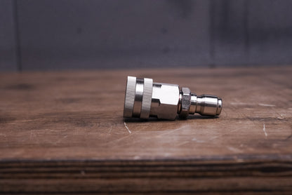 変換コネクタ 国内3/8 クイックカプラー to 海外3/8 クイックプラグ