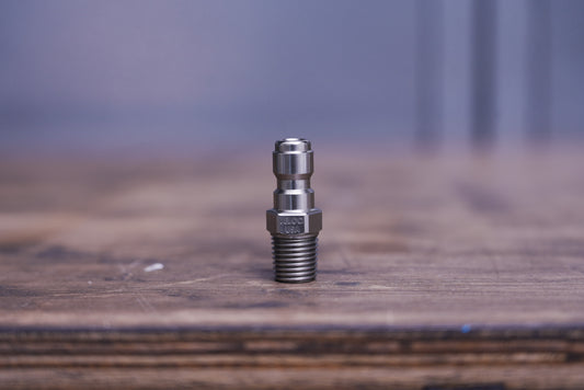 PRIMA 1/4クイックプラグ 1/4 NPTオスネジ 海外/米国規格