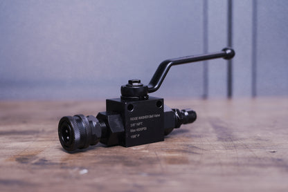 高圧用ボールバルブ 30Mpa対応 ブラック