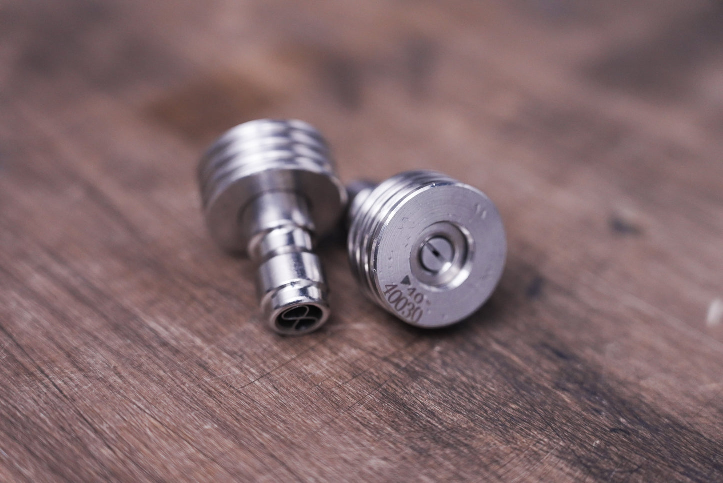 1/4 オールステンレスノズルチップ 25°/40°セット オリフィスサイズ030