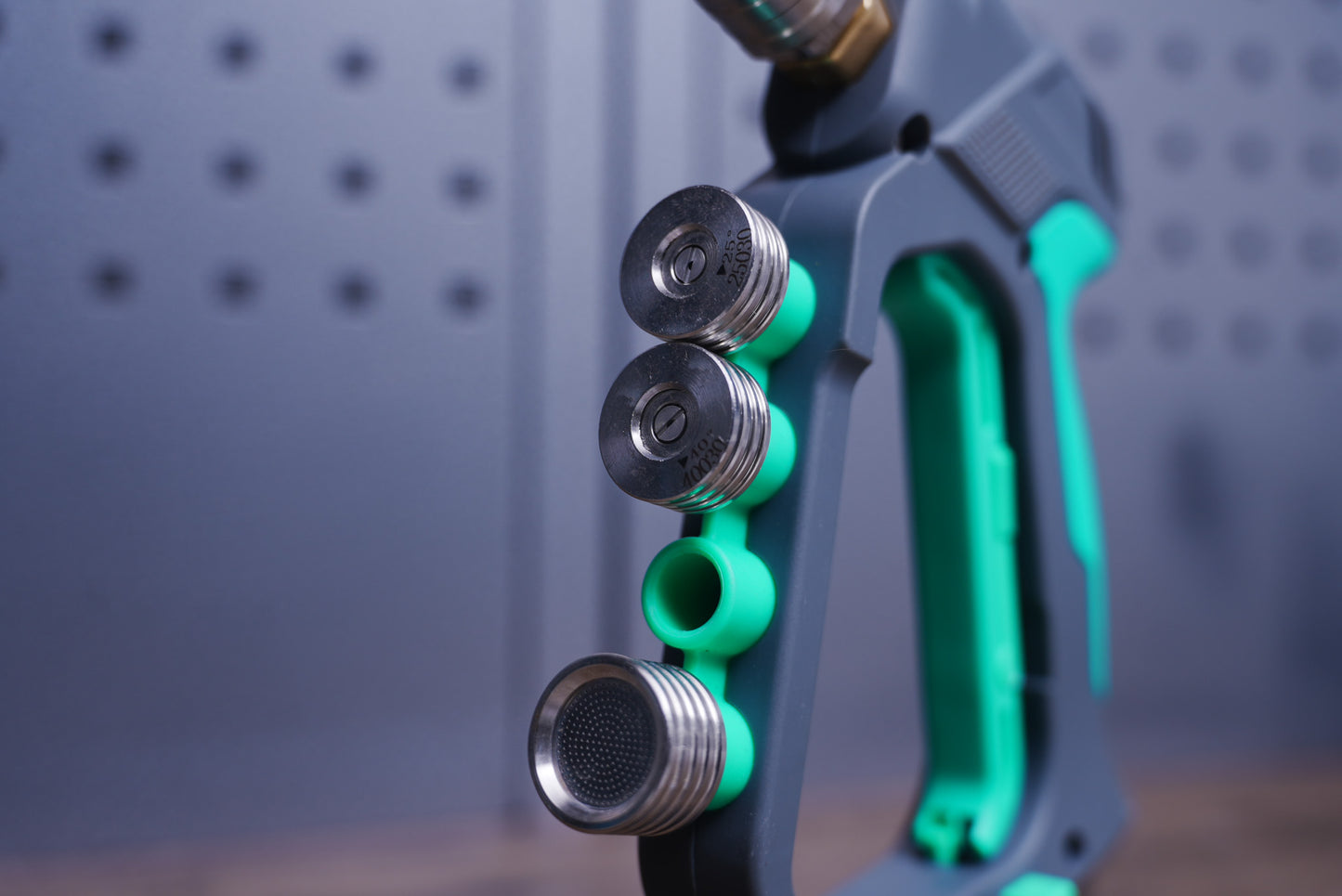 ヴァイパーショートガン030 オールステンレスノズルセット リリースロック機構 スイベル付き