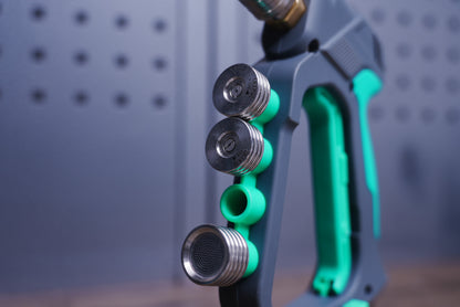 ヴァイパーショートガン030 オールステンレスノズルセット リリースロック機構 スイベル付き