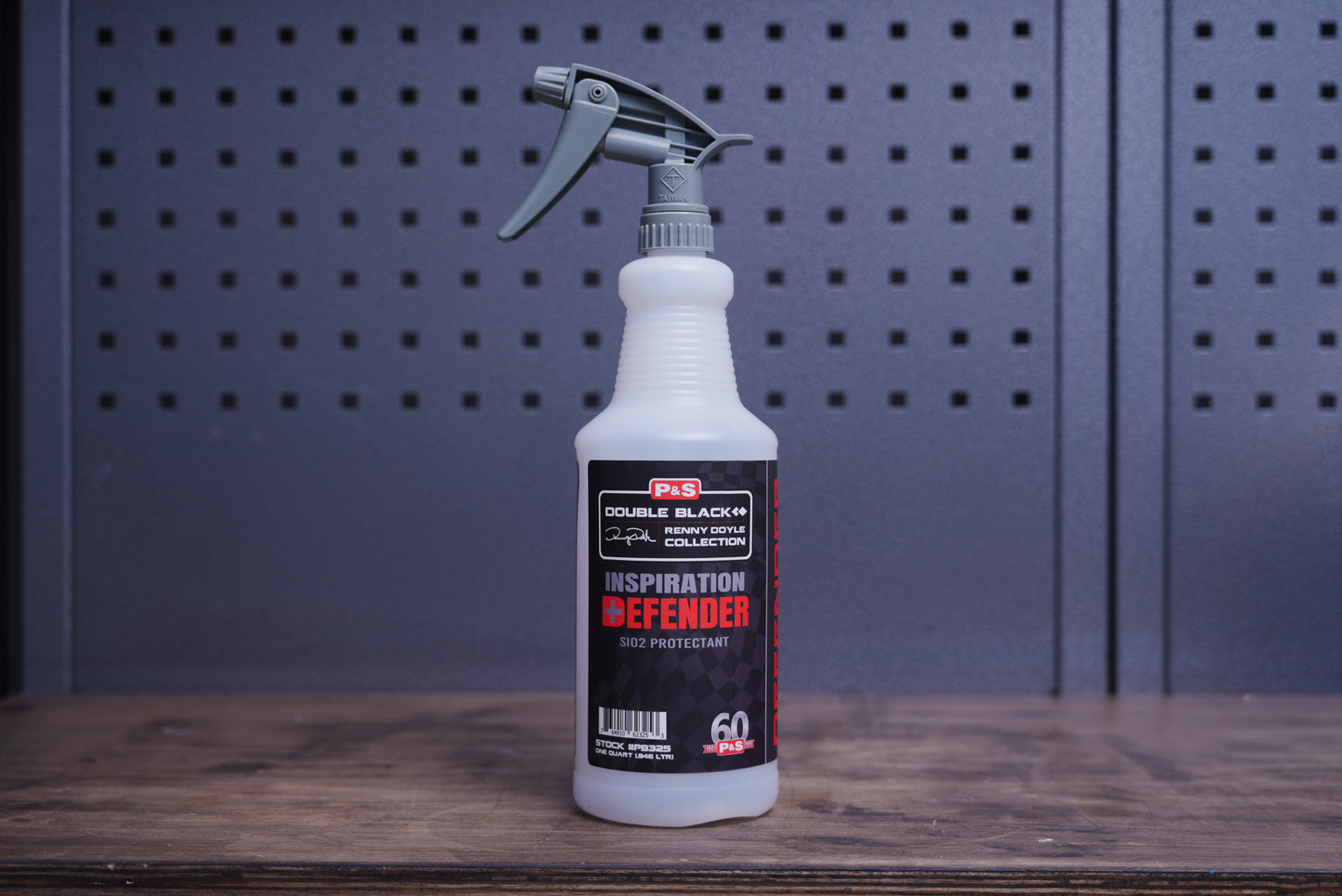 P&S Defender SiO2 Protectant 32ozボトル【中身なし】