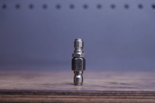 変換コネクタ 両端 海外3/8 クイックプラグ