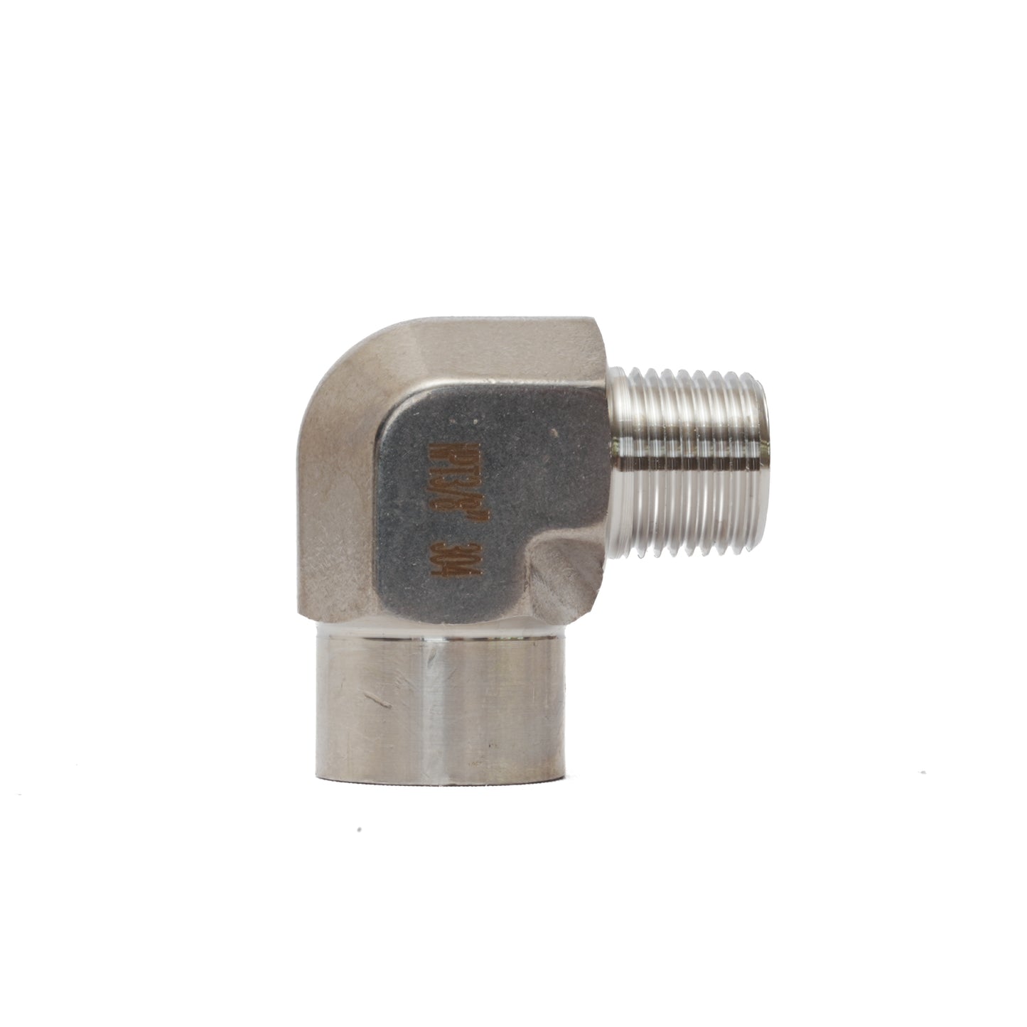 コンパクトエルボ  3/8 NPT メスネジ × 3/8 NPT オスネジ