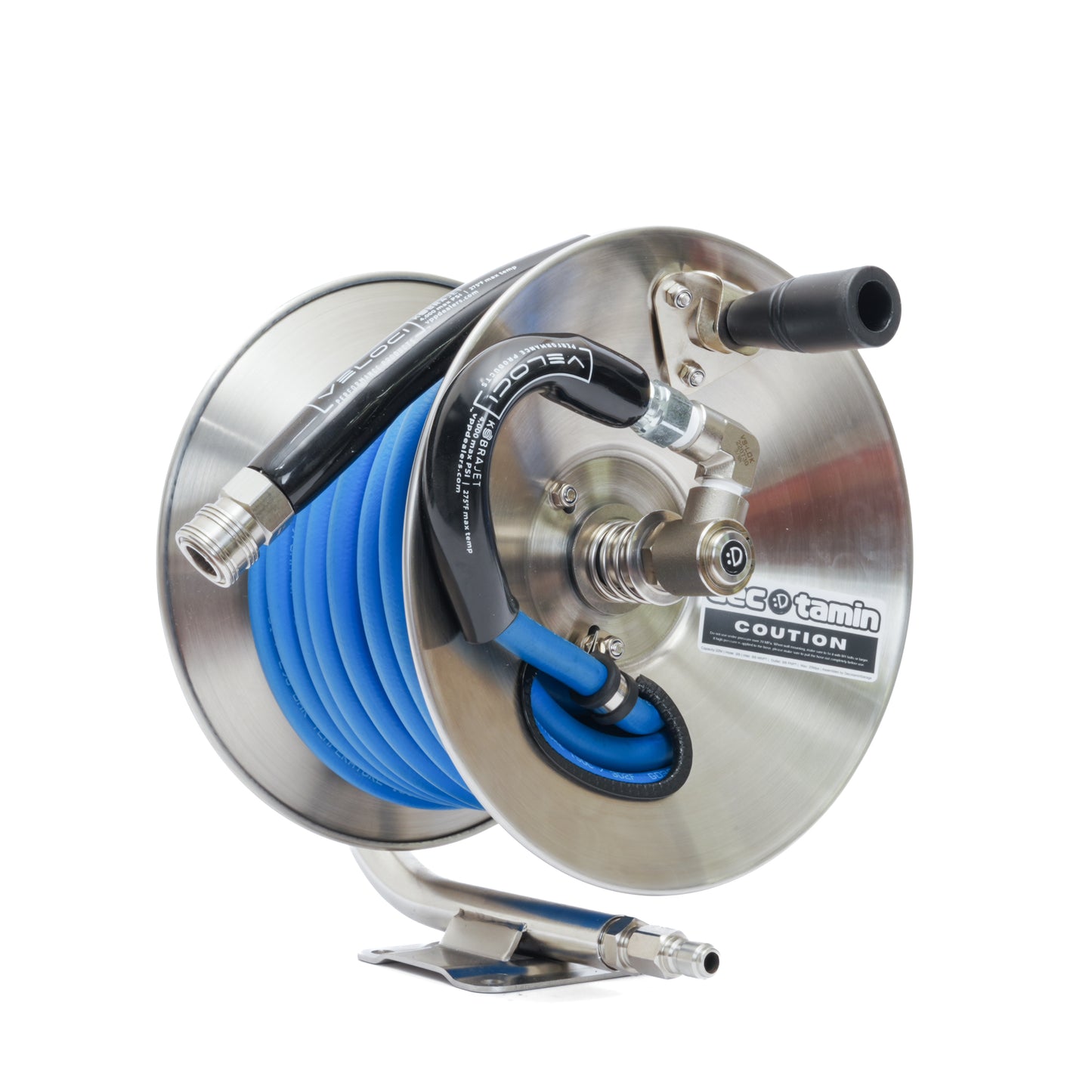 Veloci/MTM hydro コブラジェットホースリールキット ケルヒャーコネクタ付き 15m ステンドラム PRIMAカプラ