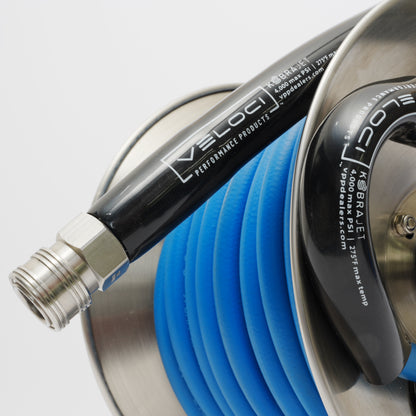 Veloci/MTM hydro コブラジェットホースリールキット ケルヒャーコネクタ付き 15m ステンドラム PRIMAカプラ