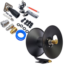 スチールドラムリール DIYキット DN6,DN8,DN10ホースに対応 最大22m