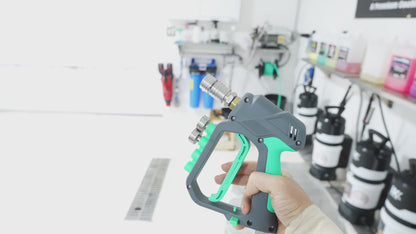 ヴァイパーショートガン030 オールステンレスノズルセット リリースロック機構 スイベル付き